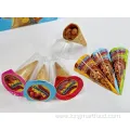 10g Ice Cream Cone Shaped Chocolate Crunch Candy